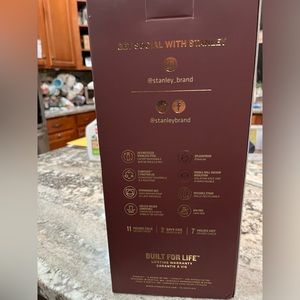 Stanley Chocolate Gold 40oz Quencher NIB